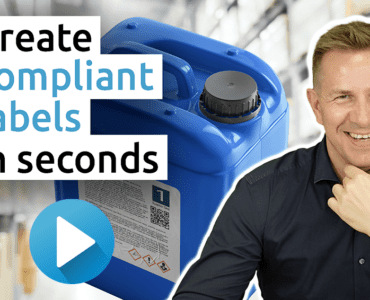 Create compliant labels in seconds
