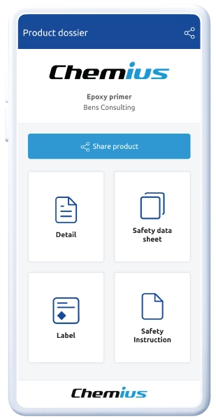 First ever mobile Safety Data Sheet