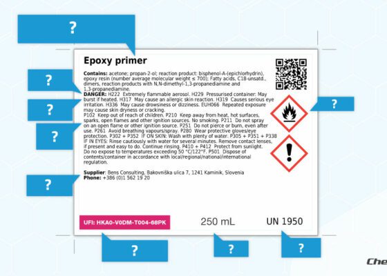 Which are the minimum must have label elements that I don't get in trouble?