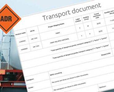 ADR Transport document - everything you need to know